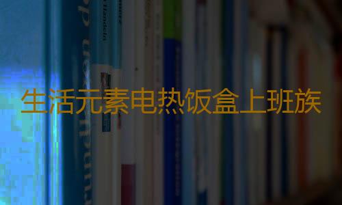 生活元素电热饭盒上班族可插电保温加热饭盒办公室蒸煮热饭菜神器